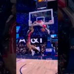 Keshad with the reverse slam 🔥 #nba #miamiheat #slamdunk