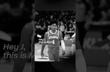 Jalen’s family surprised him with voicemails before his first All-Star Game 🥹❤️ #nbaallstar #hawks