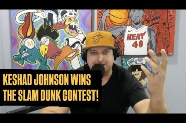 Keshad Johnson Wins Slam Dunk Contest! | Miami Heat All Star Saturday Dominance Continues!