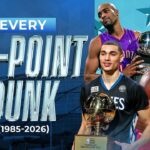 Every 50-Point Dunk In NBA Slam Dunk Contest History (1984-2026)!