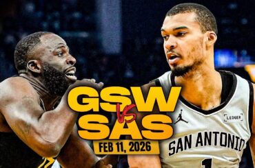 Golden State Warriors vs San Antonio Spurs Full Game Highlights | Feb 11, 2026 | FreeDawkins