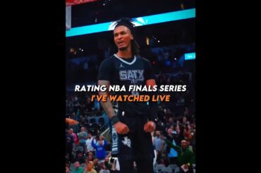 Rating RECENT NBA FINALS 🤩🔥#shorts #fyp