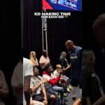 KD Always Showing Love to the Fans | Houston Rockets