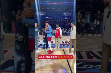 Special day for The Johnsons ⭐️ #nba #hawks #jalenjohnson #nbaallstar