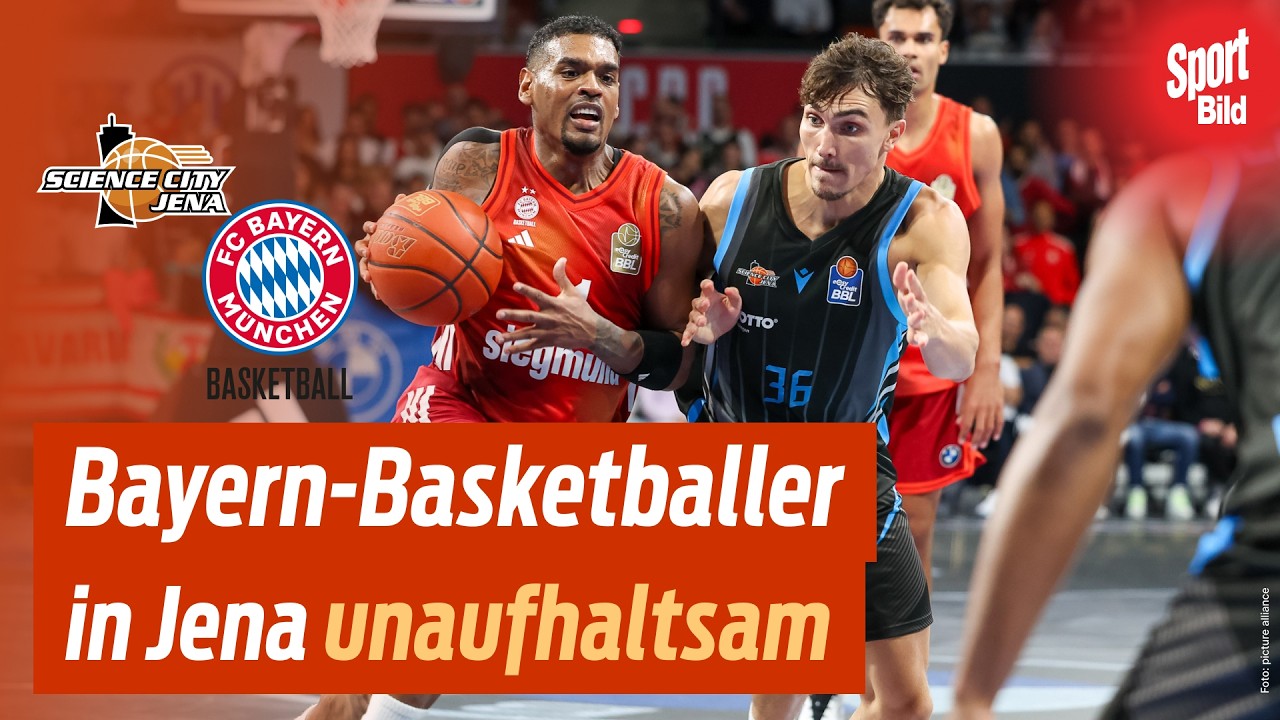 Basketball: Science City Jena - FC Bayern Basketball | Basketball-Bundesliga 2025/26