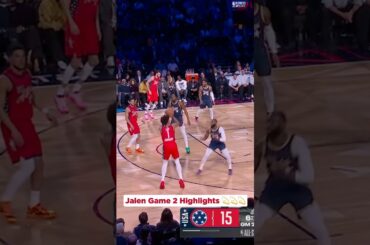 Little bit of everything out there as usual #hawks #nba #jalenjohnson #nbaallstar