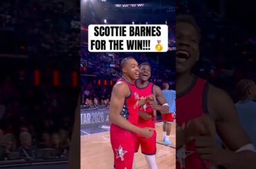 SCOTTIE BARNES DAGGER!!! Secures the win USA Stars 🌟