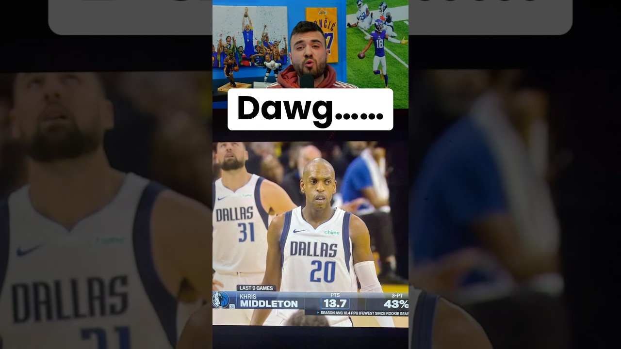 BRO😳#nba #mavericks #dallas #mavs #khrismiddleton #dallasmavs #dallasmavericks #middleton #xyzbca