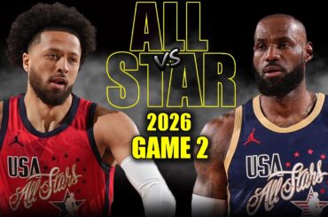 NBA All Star Game | Team USA Stars vs Team USA Stripes Full Game 2 Highlights – February 15, 2026