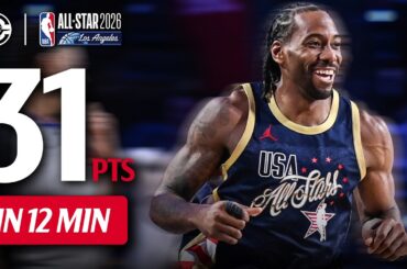 Kawhi Leonard Went CRAZY in the NBA All-Star Game 🤯