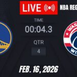 NBA LIVE! Golden State Warriors vs Washington Wizards February 16, 2026 Warriors vs Wizards LIVE 2K