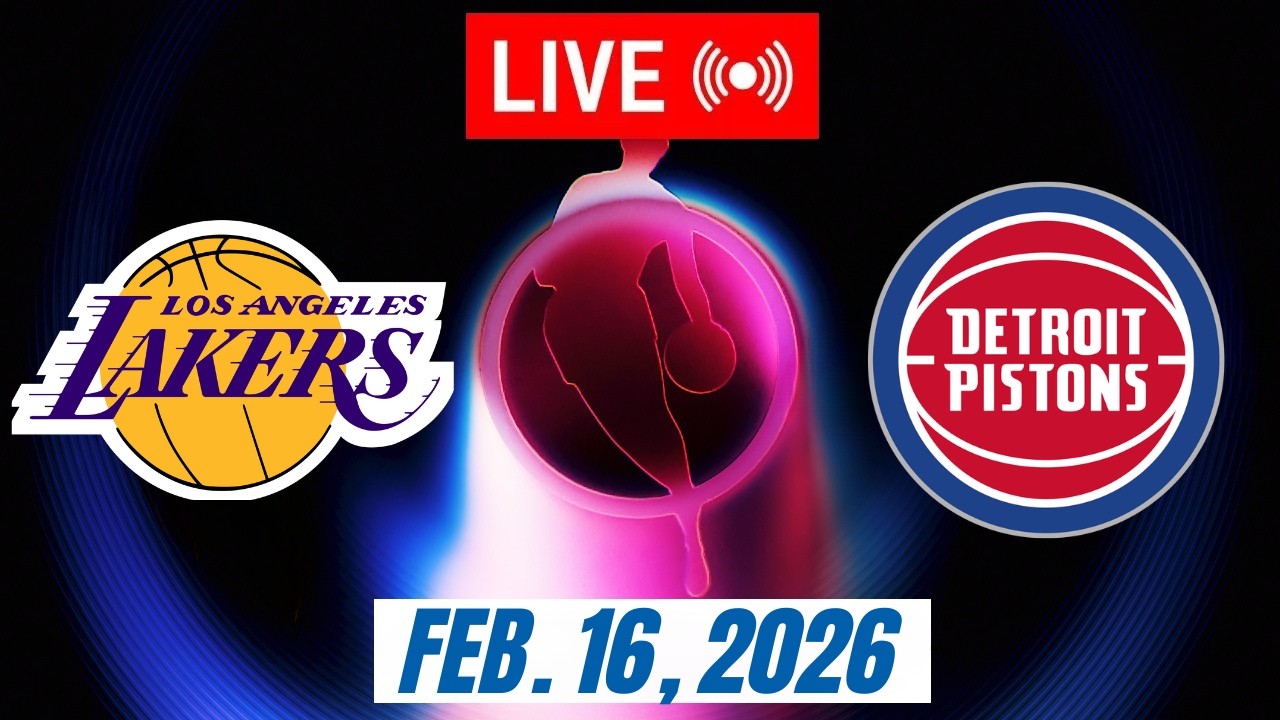 NBA LIVE! Los Angeles Lakers vs Detroit Pistons February 16, 2026 | 2026 NBA Season Live 2K