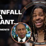Stephen A.'s DISAPPOINTMENT in Ja Morant 🗣️ 'He WAS ascending to superstar status' | First Take