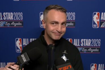 Toronto Raptors Darko Rajakovic | NBA Talent is Amazing | All-Star Postgame