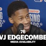 NBA Rising Stars Media Availability 🎙️ | VJ Edgecombe | 02.13.26