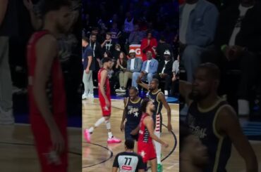 Kawhi vibing with the game winner 😁