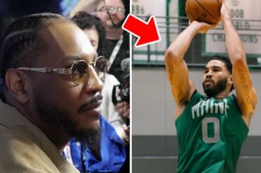 Carmelo Anthony: Jayson Tatum Return "SCARES THE NBA" | NBA All-Star Weekend