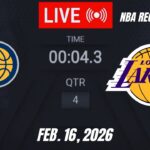 NBA LIVE! Los Angeles Lakers vs Indiana Pacers | February 16, 2026 | Lakers vs Pacers Live 2K26