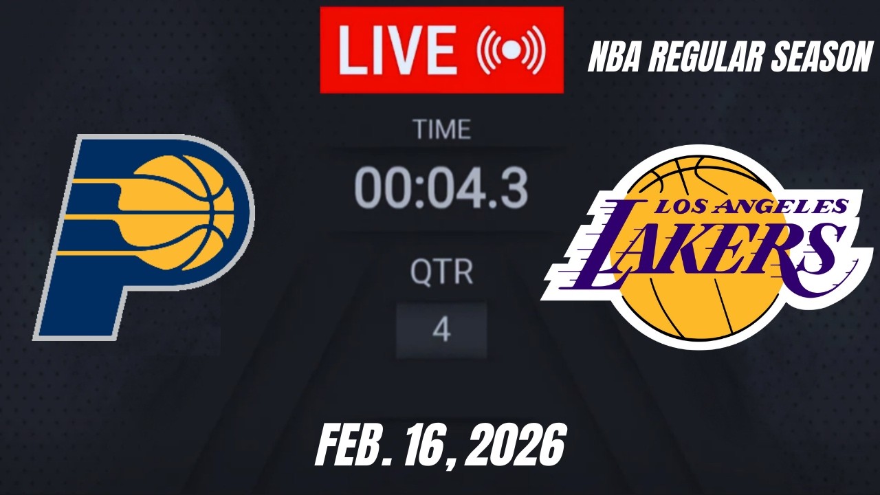 NBA LIVE! Los Angeles Lakers vs Indiana Pacers | February 16, 2026 | Lakers vs Pacers Live 2K26