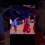 Scottie Barnes’ 3 wins it for team stars vs the #world. #nba #raptors #allstar #toronto