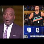 "He's unstoppable" - James Worthy SHOCKED Wemby scores 40 Pts in 25 as Spurs DESTROY Lakers 136-108
