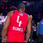 Scottie Barnes Hits The Game-Winner for Team USA Stars