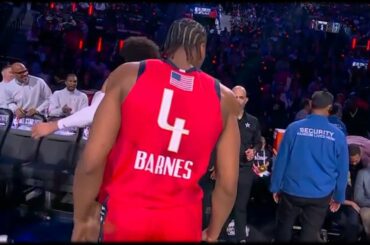 Scottie Barnes Hits The Game-Winner for Team USA Stars