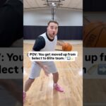 Playing on ELITE AAU team is peak for a basketball player⭐️🙏🏻 Getting Way of Wade shoes too🔥👟