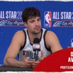 Deni Avdija NBA All-Star Postgame Interview | Team World | February 15, 2026