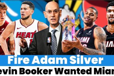 Adam Silver EXPOSED?! Devin Booker WANTED Miami + Heat Young Core is DANGEROUS!