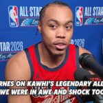 Scottie Barnes on his surprise game-winner and being in awe at Kawhi Leonard's All-Star play