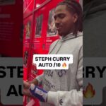 Toronto Raptors rookie Collin Murray-Boyles opened a pack and pulled a rare Steph Curry autograph 😱