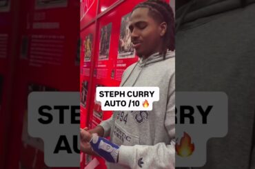 Toronto Raptors rookie Collin Murray-Boyles opened a pack and pulled a rare Steph Curry autograph 😱