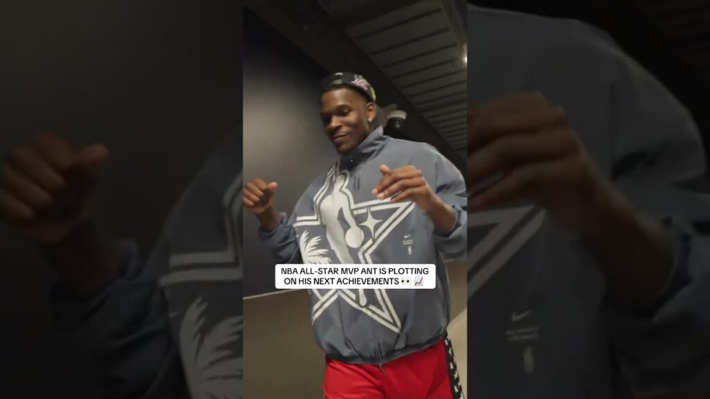 Ant talks about what he’s got his eye on now that he’s won the All-Star Game MVP trophy 🏆