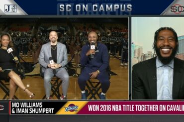 Mo Williams 🤝 Iman Shumpert 🙌 Former Cavaliers teammates reunite | SportsCenter