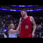 Donovan Clingan Postgame Interview | Brightside Windows Baseline Report | @ Jazz | February 12, 2026