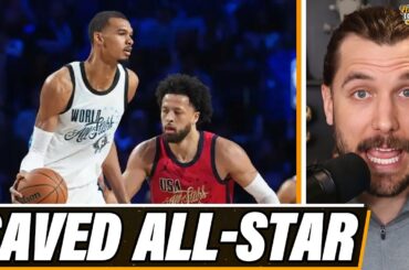 Victor Wembanyama SAVED the NBA All-Star game with competitive intensity