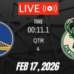 NBA LIVE! Golden State Warriors vs Milwaukee Bucks | February 17, 2026 | Warriors vs Bucks | 2K