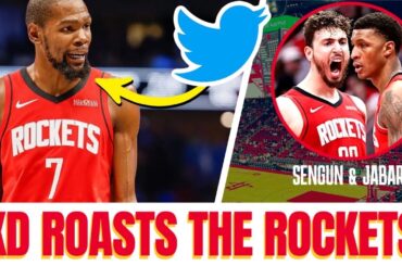 Kevin Durant CALLS OUT the Houston Rockets Team