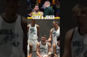 Nikola Jokic Hilariously Messing with Lakers' Luka Doncic