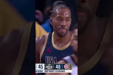 Kawhi drops 31 #nbaallstar 🤯