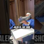 unserious all-stars 😭👟 #nba #nyknicks #jalenbrunson #karlanthonytowns