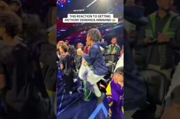 This kid’s reaction to getting Ant’s armband after he won Kia All-Star MVP is priceless 💯 🥹