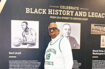 The Washington Wizards Honor the NBA Pioneers