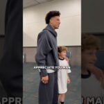 Kid believed in Jalen since birth 😭 #jalenjohnson # #nbaallstars