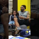 Remi Toppin Tells Tyrese Haliburton and T.J. McConnell to Make a Funny Face 🤪