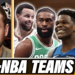 Picking my All-NBA teams so far: Anthony Edwards 1st team, Steph Curry 3rd, where's Luka Doncic?