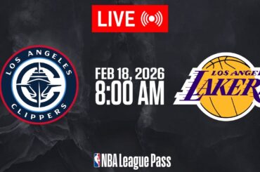 NBA LIVE! Los Angeles Clippers vs Los Angeles Lakers | February 18, 2025 | NBA 2K26 GAMEPLAY
