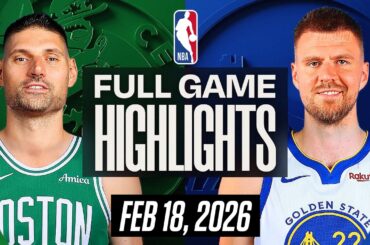 CELTICS vs WARRIORS FULL GAME HIGHLIGHTS FEBRUARY 18, 2026 NBA HIGHLIGHTS TODAY | NBA 2K26 GAMEPLAY
