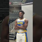 Behind-the-Scenes of Ivica Zubac & Kobe Brown's Media Day in Indy 👀🤳